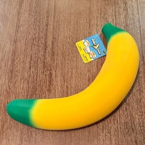 Yellow & Green Banana Squishy Toy